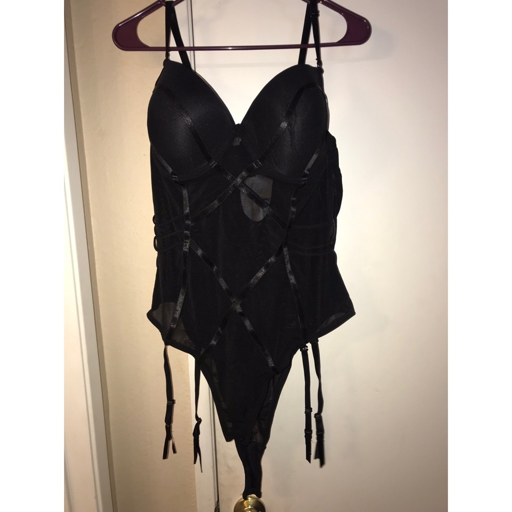 Fashion Nova Dark Angel Teddy BLK 2X 5210003